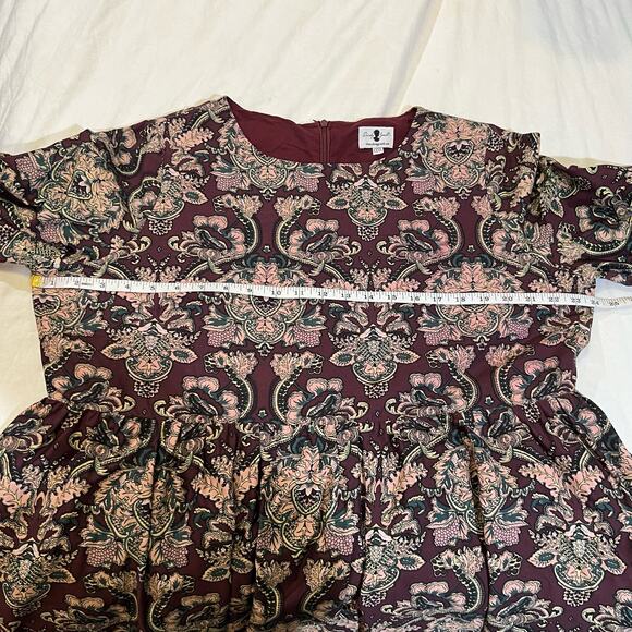 Dainty Jewells Floral Paisely Dress size XXXL - Picture 7 of 10